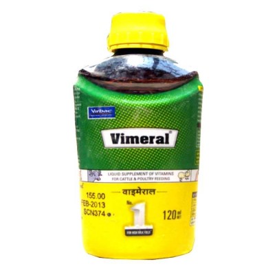 Virbac Vimeral Pets Liquid Supplement Of Vitamins 120ml